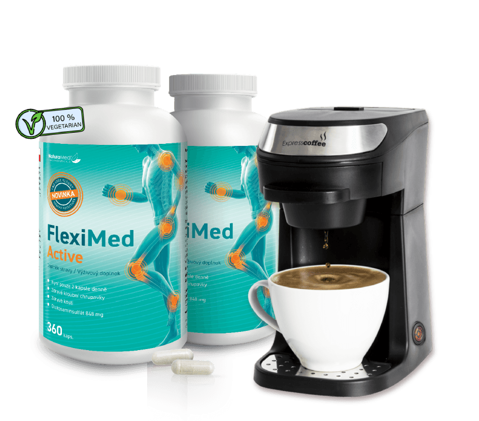 Obrázok balenia doplnku stravy FlexiMax obsahujúci 60 kapsúl.